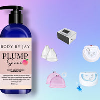 Plump Sauce - New & Improved: We Took It Up a Notch. Booty Plumping & Breast Volume Enhancement Vacuum Therapy Oil