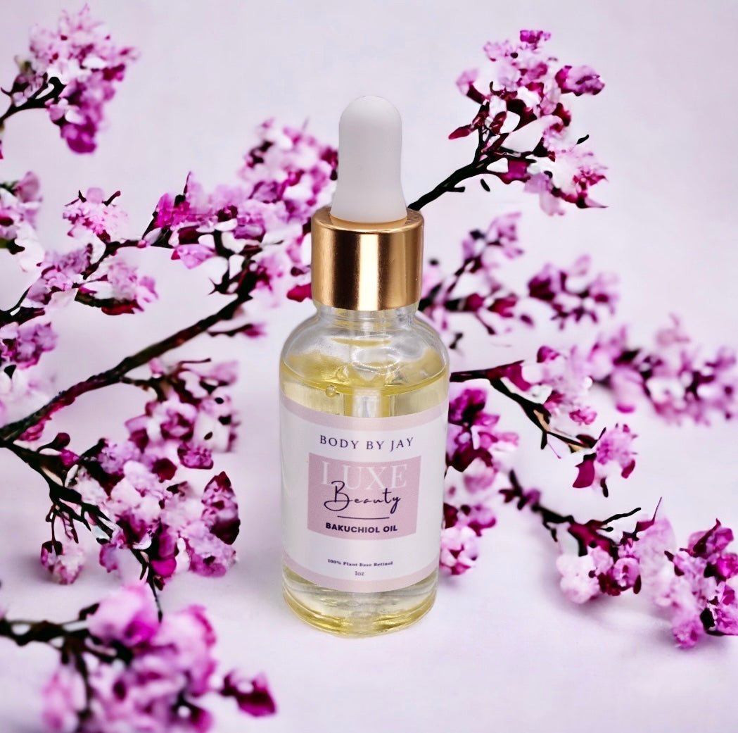 Bakuchiol Face Serum - All-Natural Safe Retinol Alternative Anti-Aging Skincare