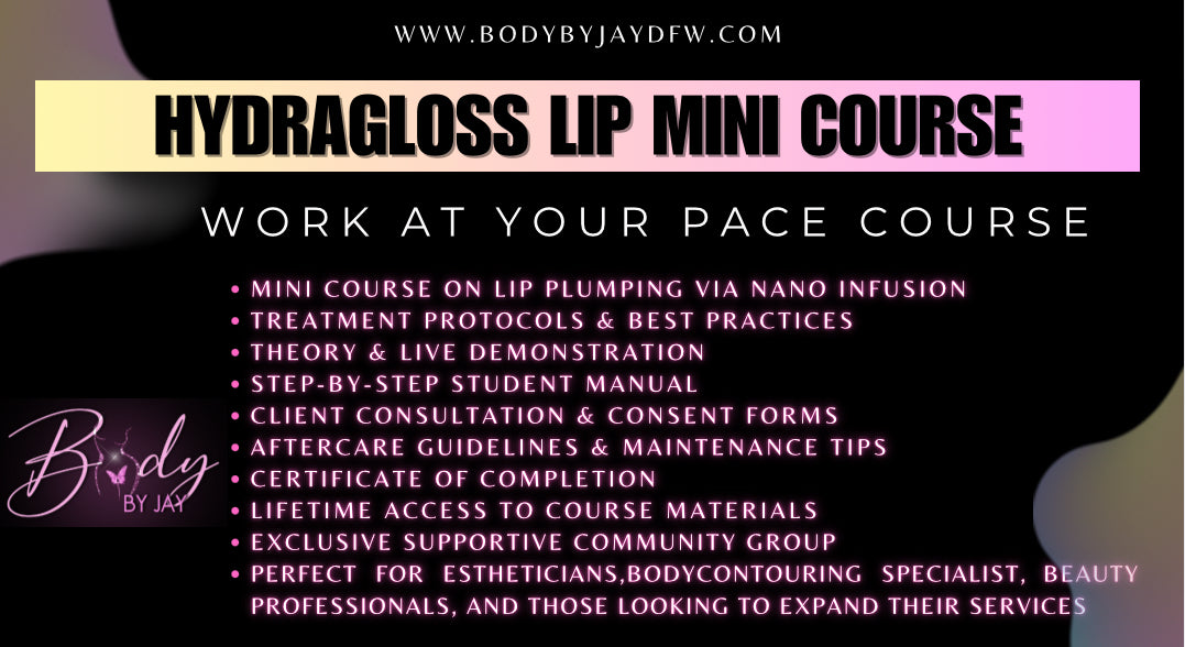 Hydragloss lip course 