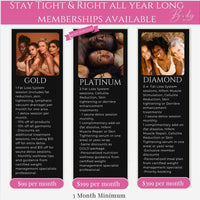 Stay Tight & Right All Year with Our Exclusive Memberships