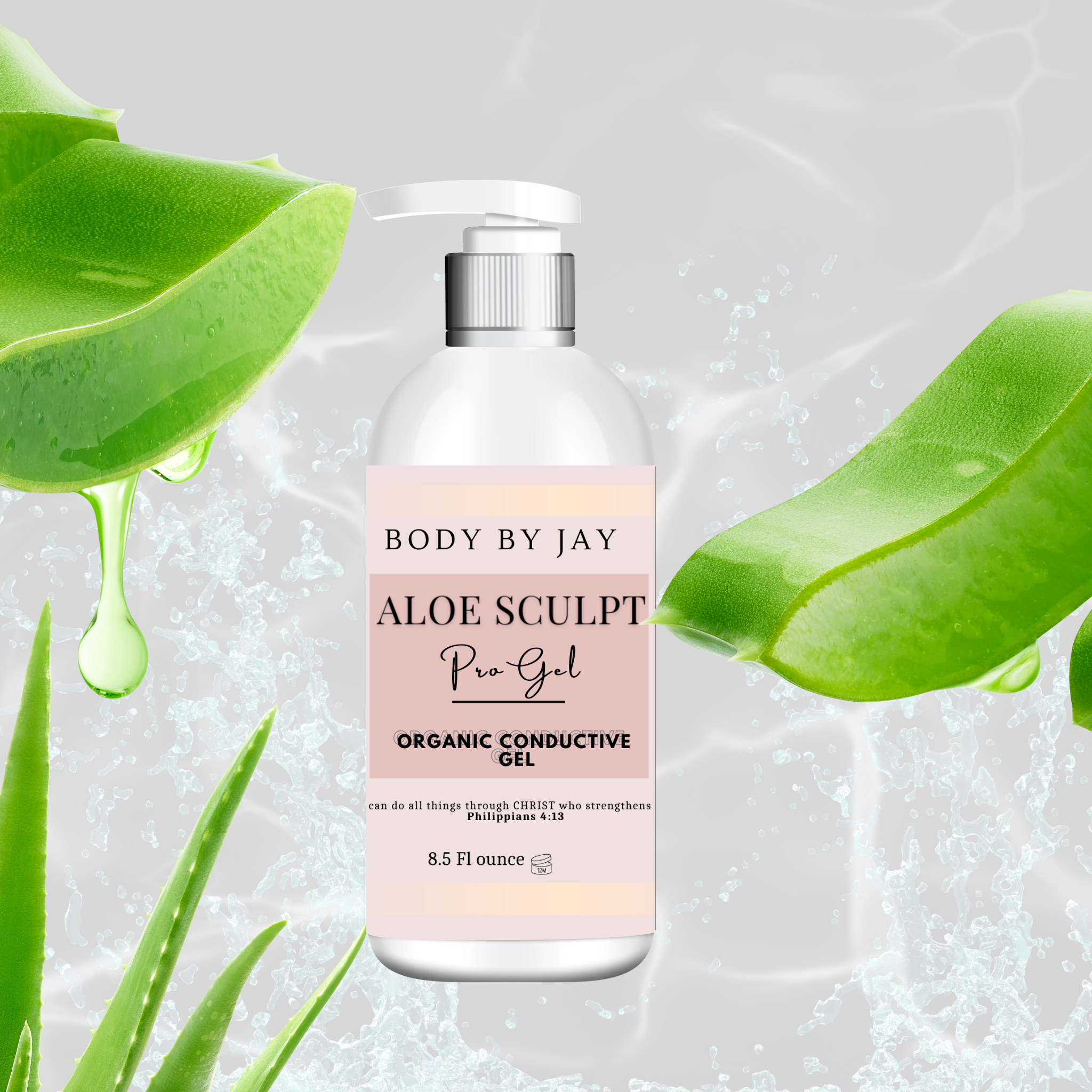 Aloe Sculpt Pro Gel™ –Organic Conductive Gel for RF, Cavitation, Microcurrent, Electroporation, EMS & More