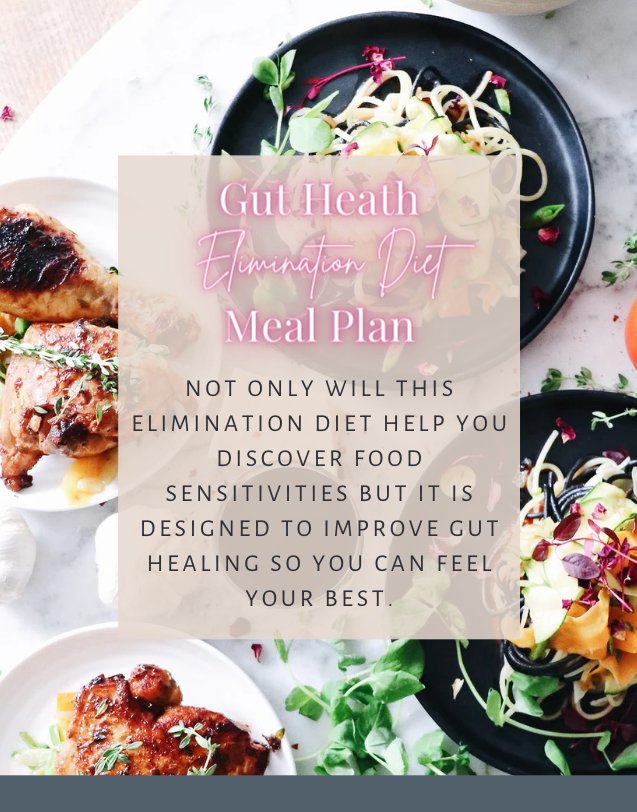 Digital Meal Plan-Guide To Restoring Your Gut Health